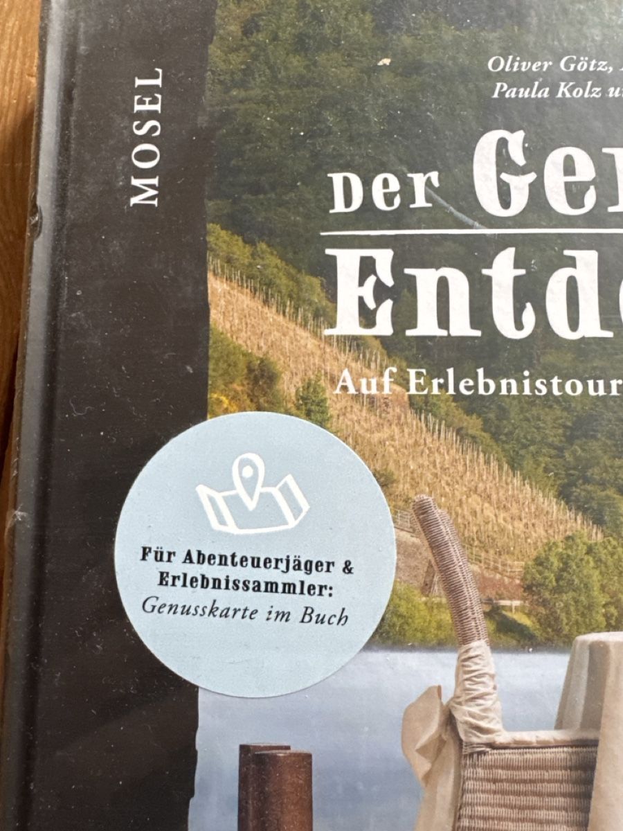Libri: Der Genuss-Entdecker entlang der Mosel, NEU – Nuovo e nell'imballaggio originale da Mauren venduto da ducducturi 1