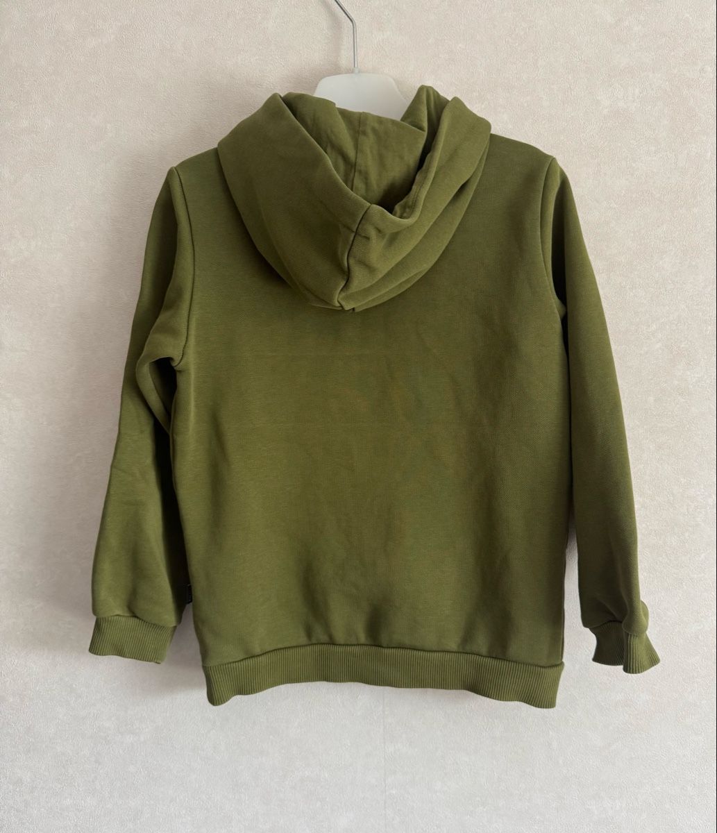 Puma Pullover & Sweatshirts: Puma Kapuzenpullover Gr. 128 Khaki  – Gebraucht aus Flumenthal von Krajan 1