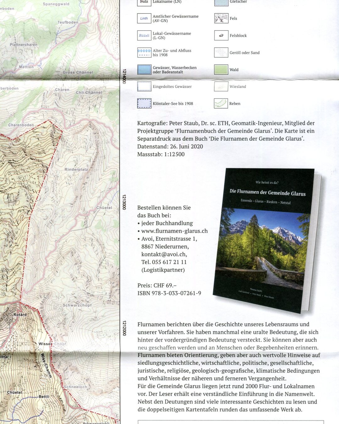 Bücher: Flurnamen, Gemeinde Ennenda, Glarus, Riedern, Netstal – Gebraucht aus Aarau von Elmaar41 8