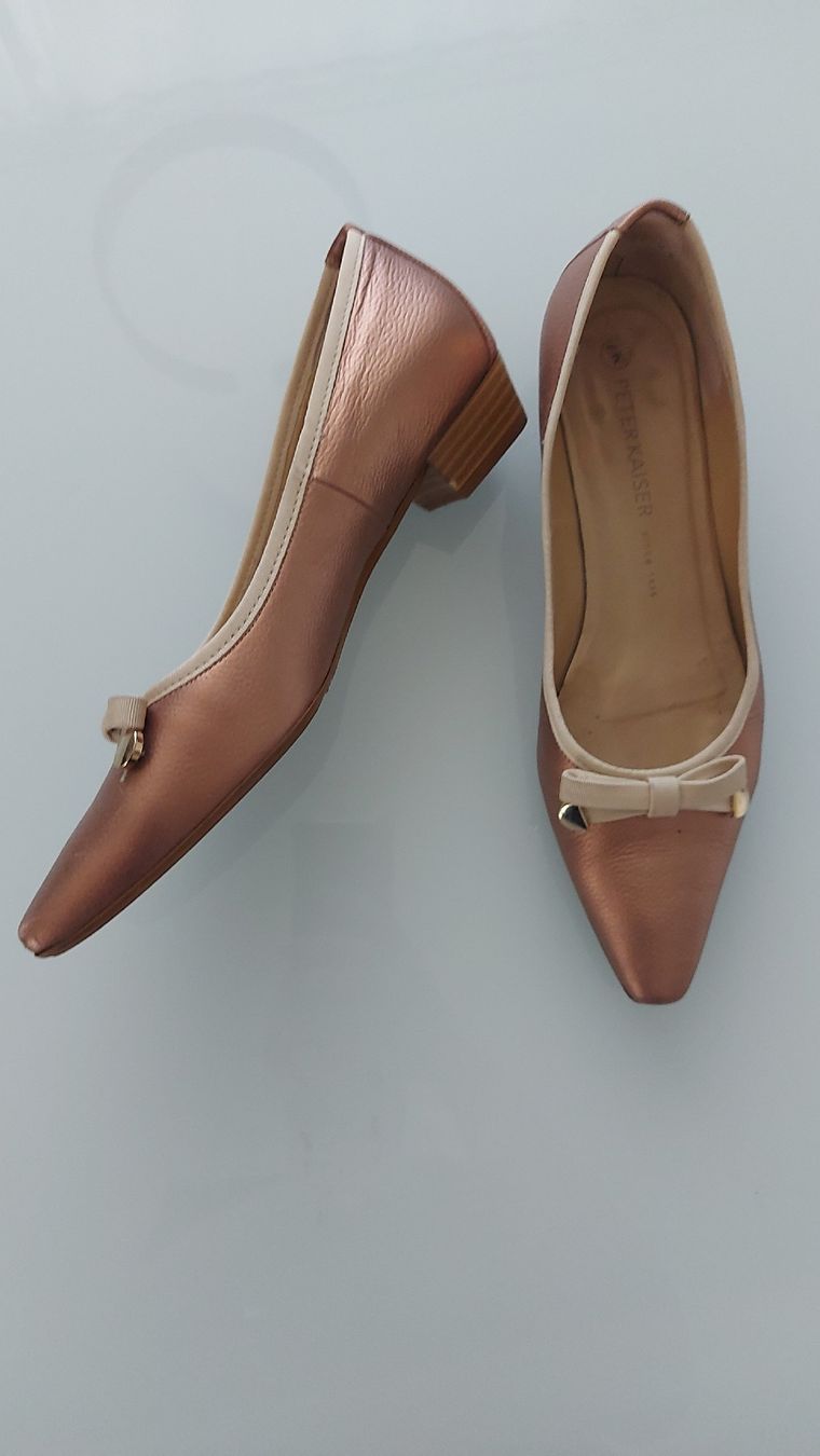 Kaiser Scarpe da donna: Pumps PETER KAISER - Bronze/Rosa - Leder - Gr. 38/39  – Usato da Pfäffikon ZH venduto da siae 1