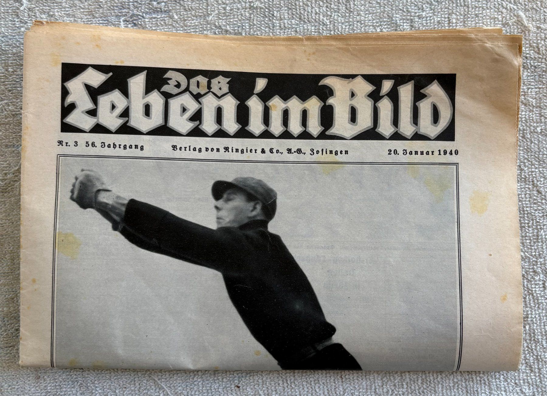 Riviste & Magazine: LEBEN IM BILD 20. JANUAR 1940 – Usato da Ostermundigen venduto da wini63 3