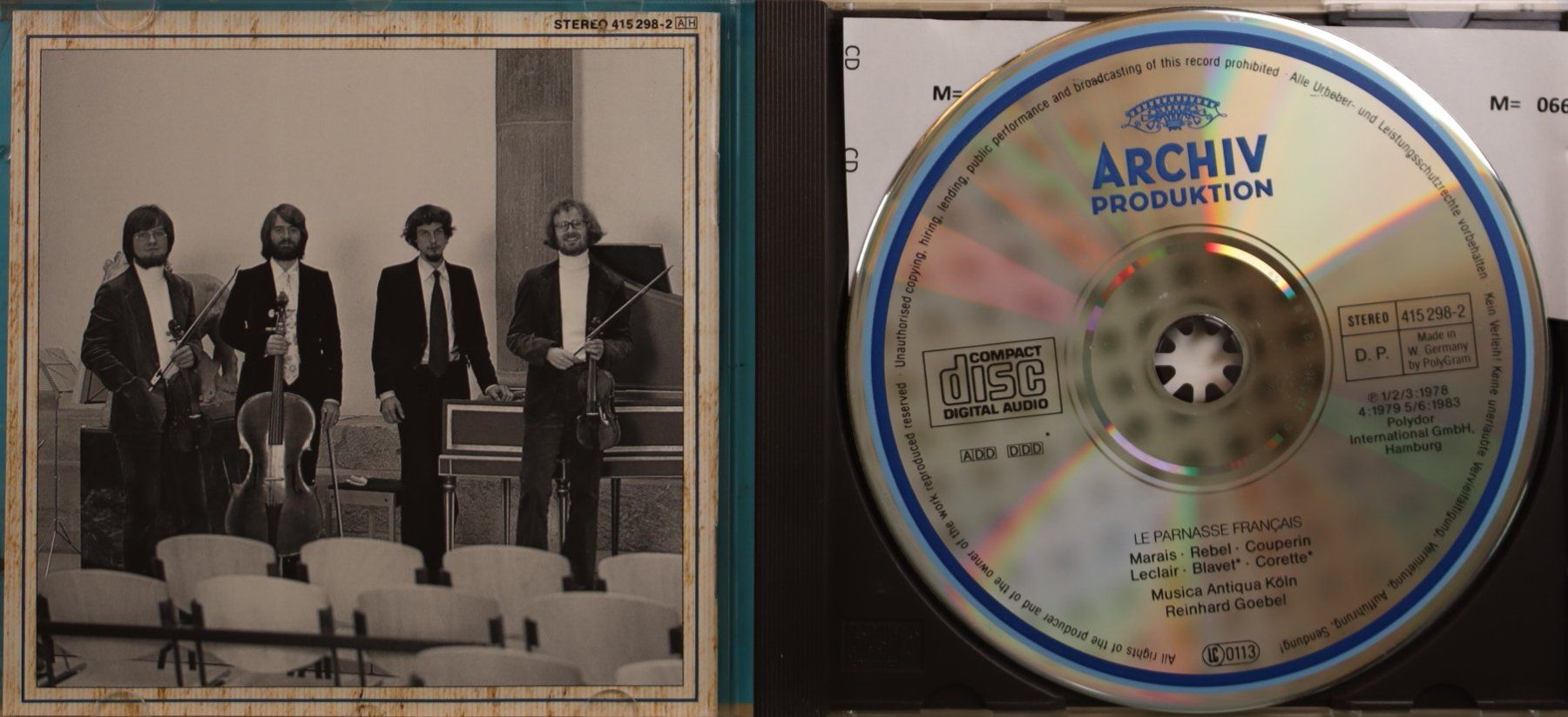 CD: Le Parnasse Francais – Usato da Luzern venduto da CONTENTI 1
