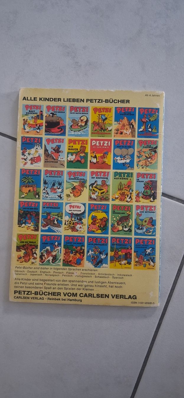 Fumetti: Petzi als Baumeister – Usato da Salgesch venduto da nicc79 1