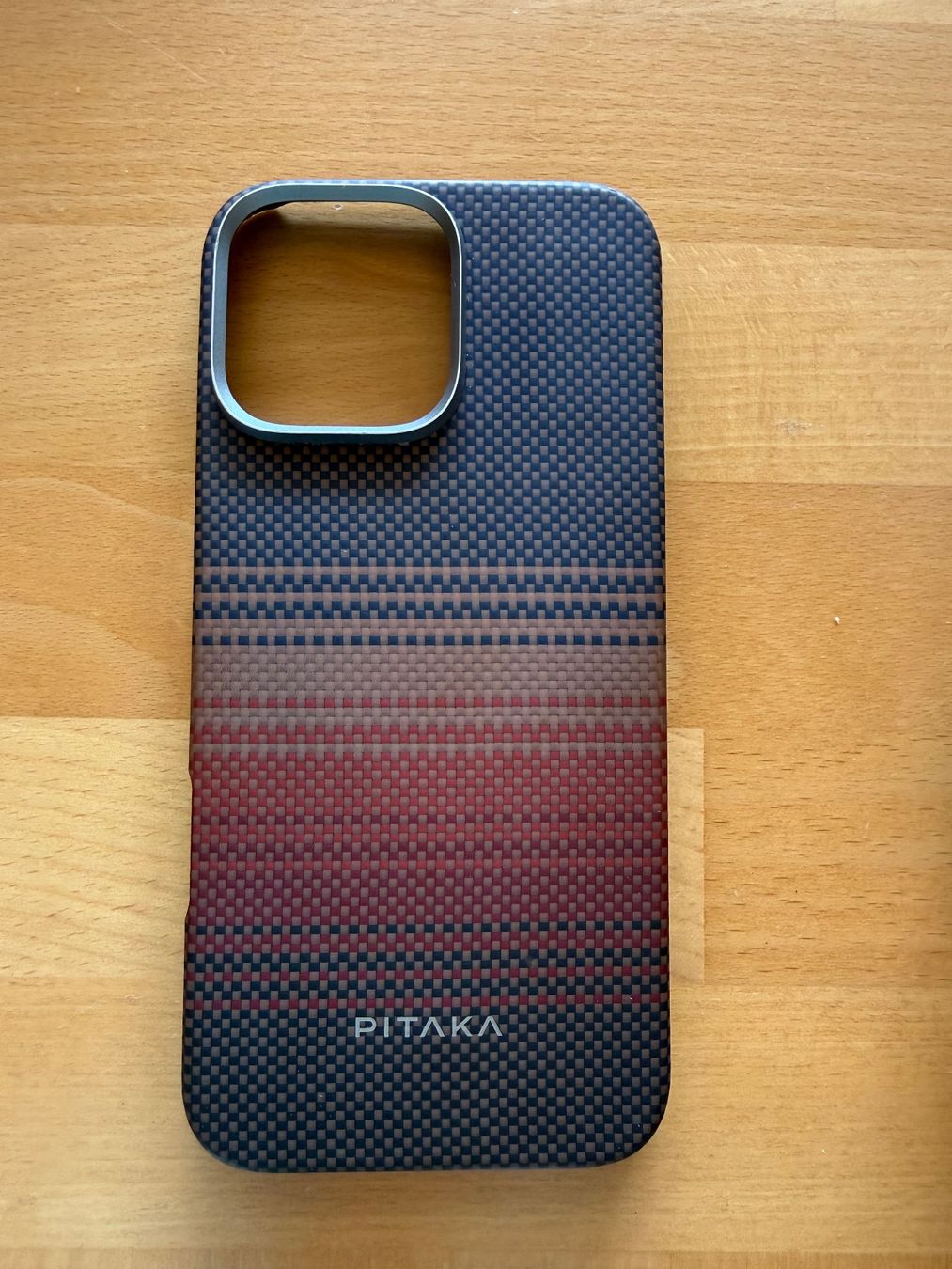 Apple Covers & Schutzfolien: PITAKA iPhone 16 Pro Max Hülle Tactile Woven Case Sunset – Neu (gemäss Beschreibung) aus Mümliswil von Prah