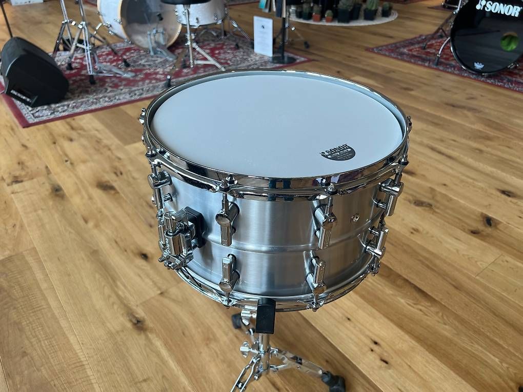 Sonor Musikinstrumente: Snare Drum SONOR Kompressor KS 14x08 SDA Aluminium – Neu (gemäss Beschreibung) aus Schönenwerd von MIH_Obrecht 1