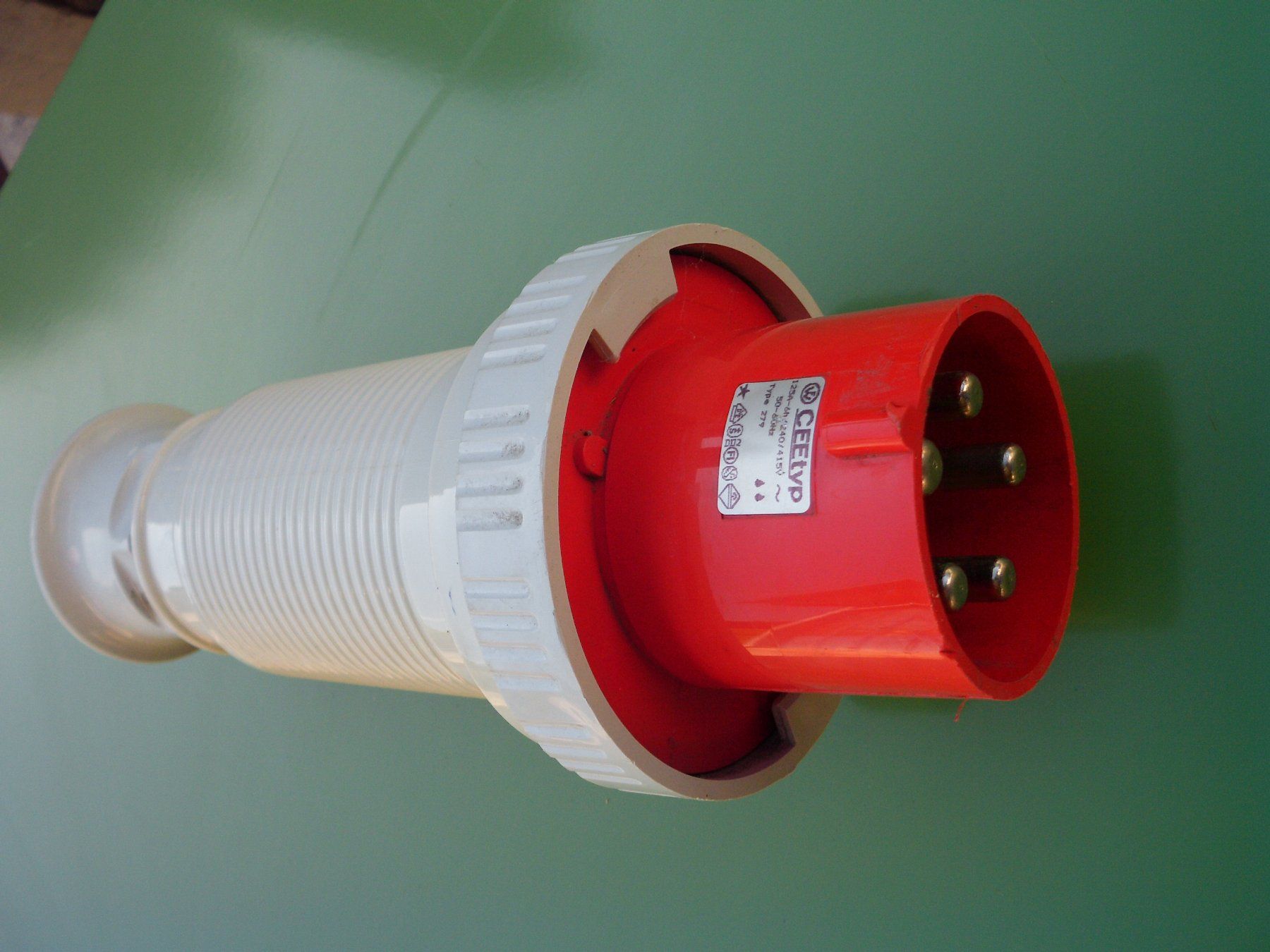 Stecker: CEE-Stecker 125 Amp. – Gebraucht aus wilen-gottshaus von Stawigo25