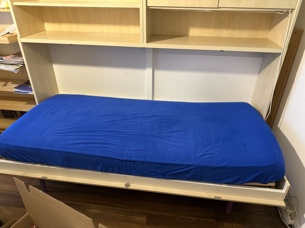 Letti: Wohnwand mit Klappbett – Usato da Uster venduto da Suedpalme 1