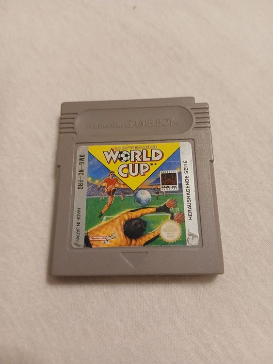 Nintendo Game Boy: World Cup - Fussball Klassiker! (Gebraucht) in Basel ...