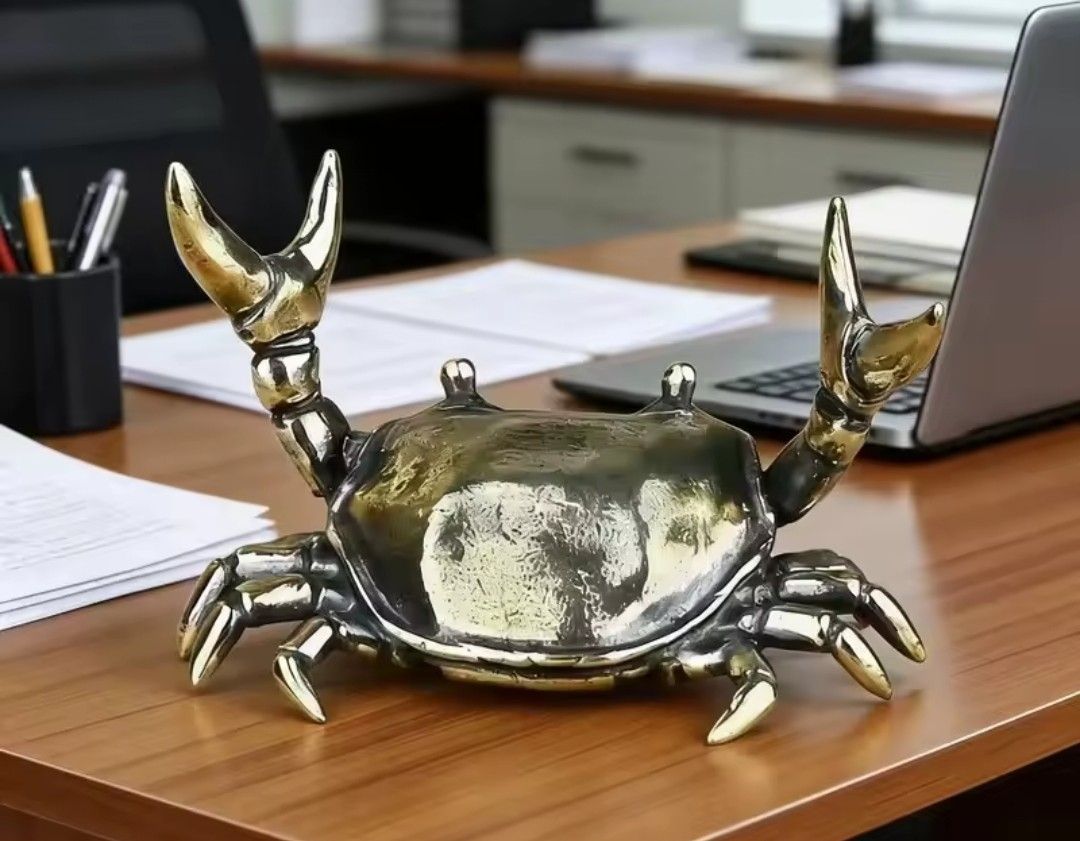 Sculture & Statue: Crabe en bronze – Nuovo e nell'imballaggio originale da Vernier venduto da 19pigments 1