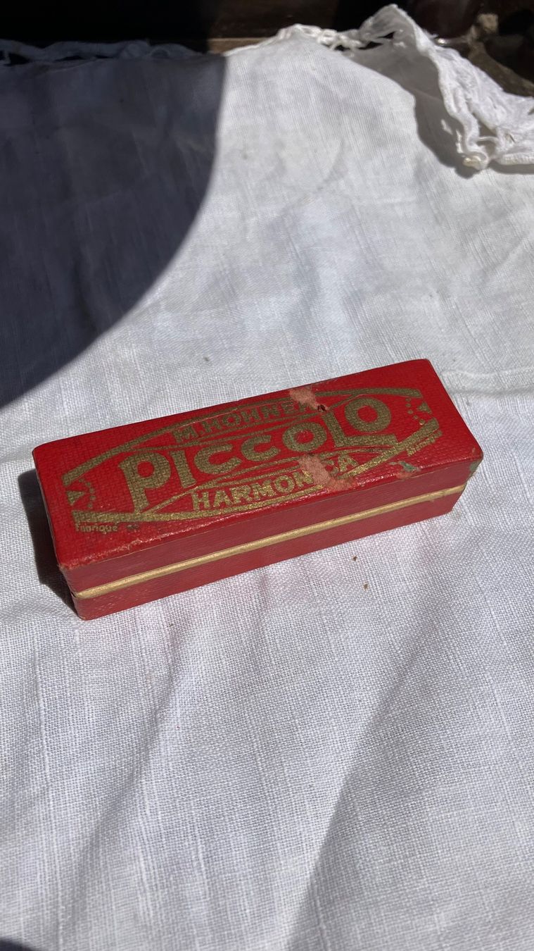 Hohner Strumenti musicali: Harmonica Piccolo Mundharmonika antik ancien – Usato da St-Cierges venduto da LeRegain 8