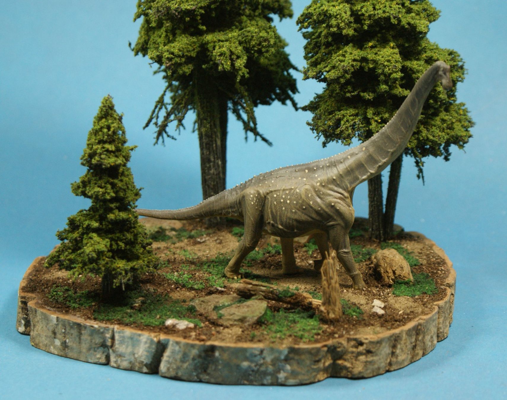 Figuren: Alamosaurus Diorama   1:144 (?) – Gebraucht aus Selzach von Ataraxus 1