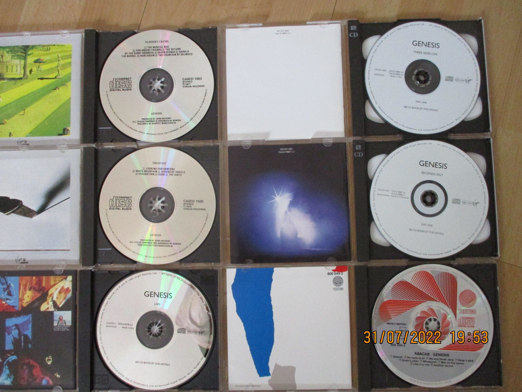 CDs: 11 Genesis Alben – Gebraucht aus Liestal von Disc-Point 6