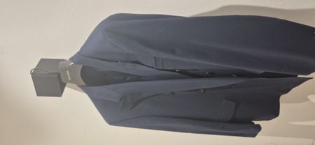 Blauer Doppelreiher Herren Blazer Gr. 54 reine Schnurwolle