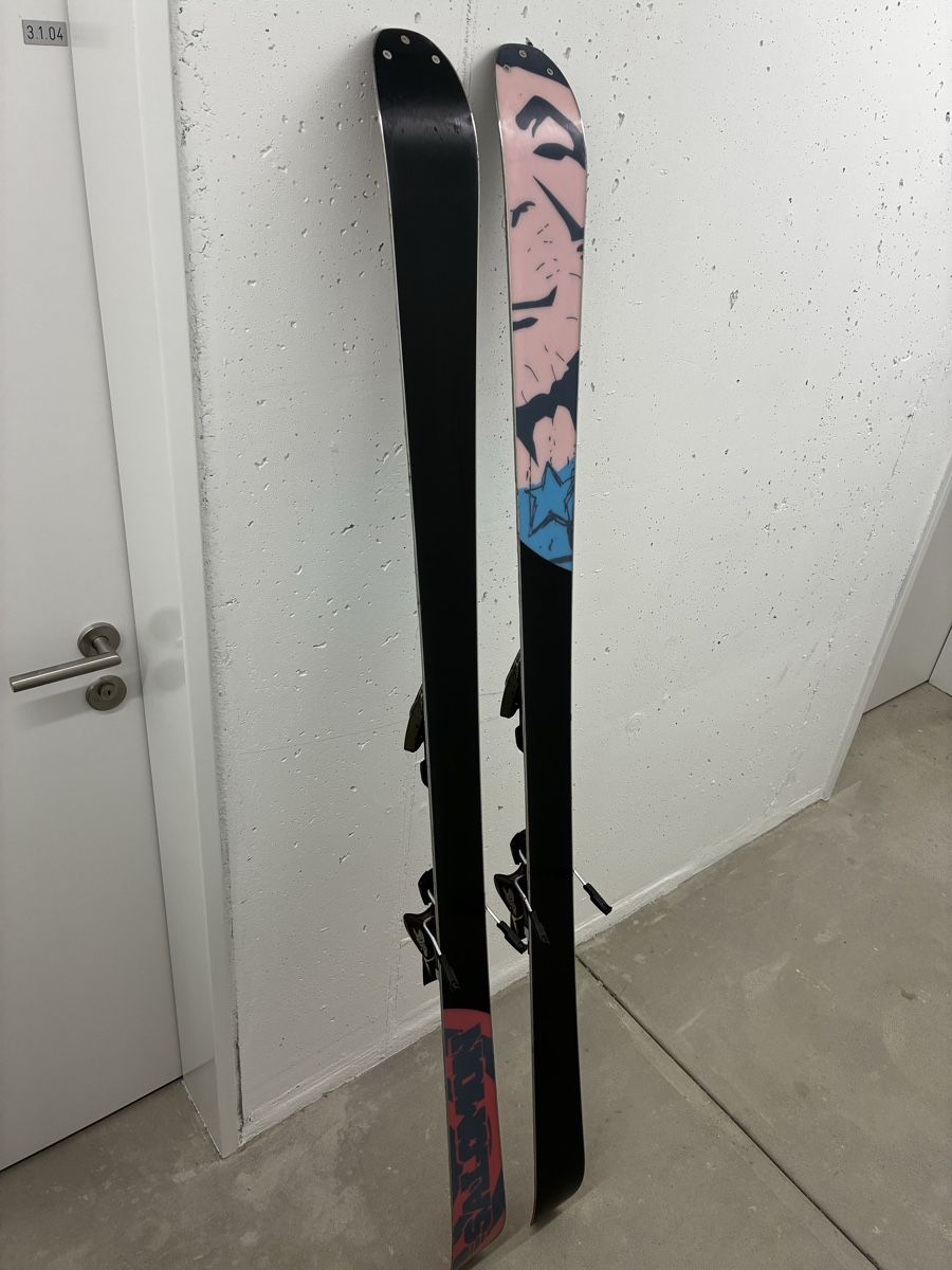Salomon Sci: Salomon Skis mit Bindung, Sommer Schnäppli  – Usato da Weinfelden venduto da Philbot 5