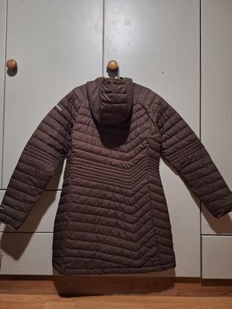 Columbia Ladies Lightweight Padded Coat, Size L, Brown