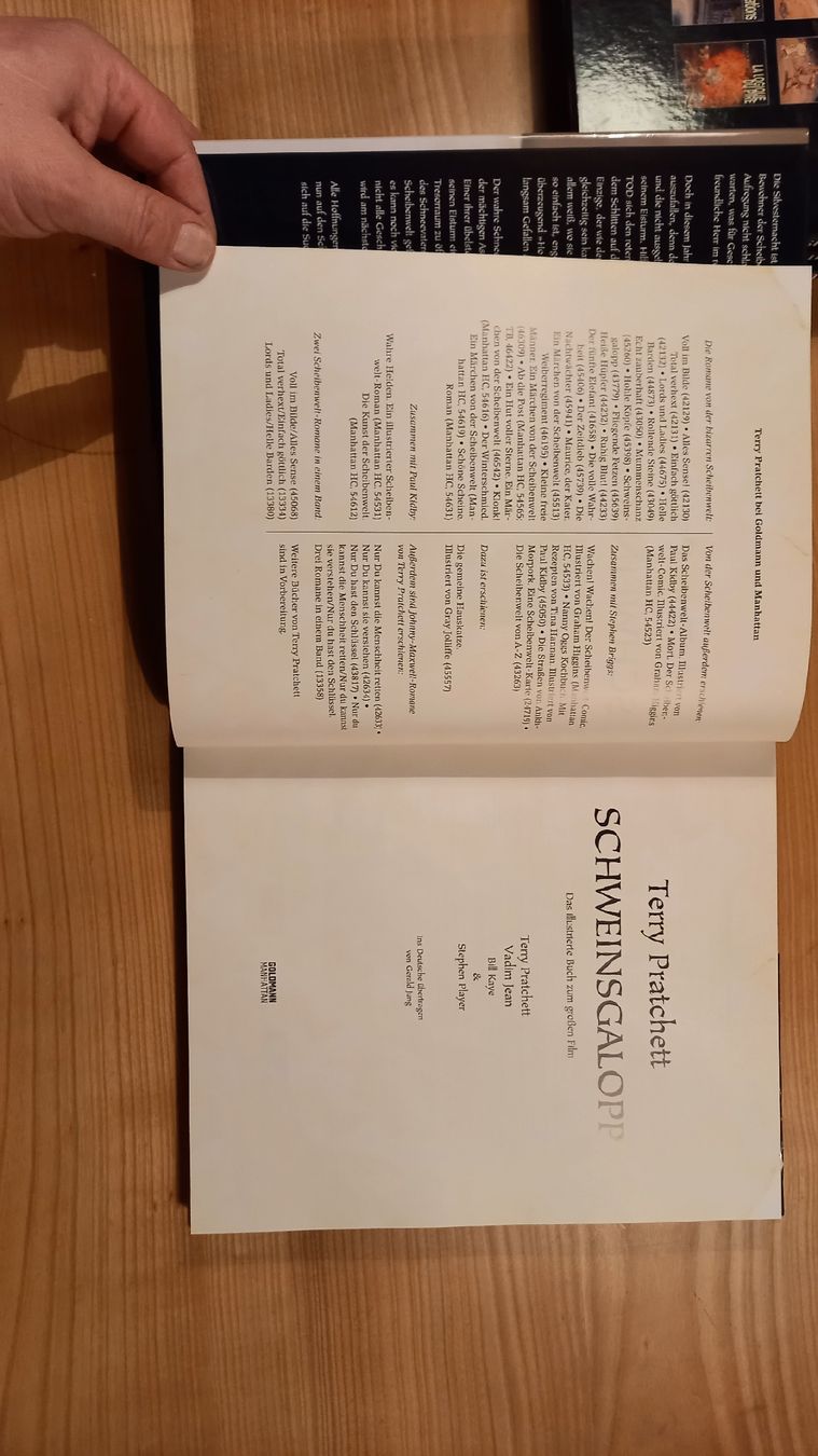 Libri: Terry Pratchett - Schweinsgalopp Illustriert – Usato da Bern venduto da saemu02 1