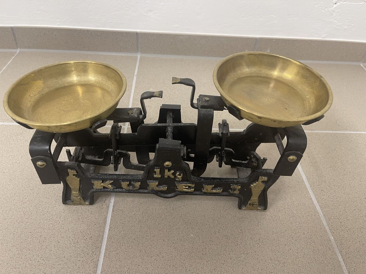Bilance e pesi: Schalenwaage Kuleli, – Usato da Basel venduto da mariablanka 1