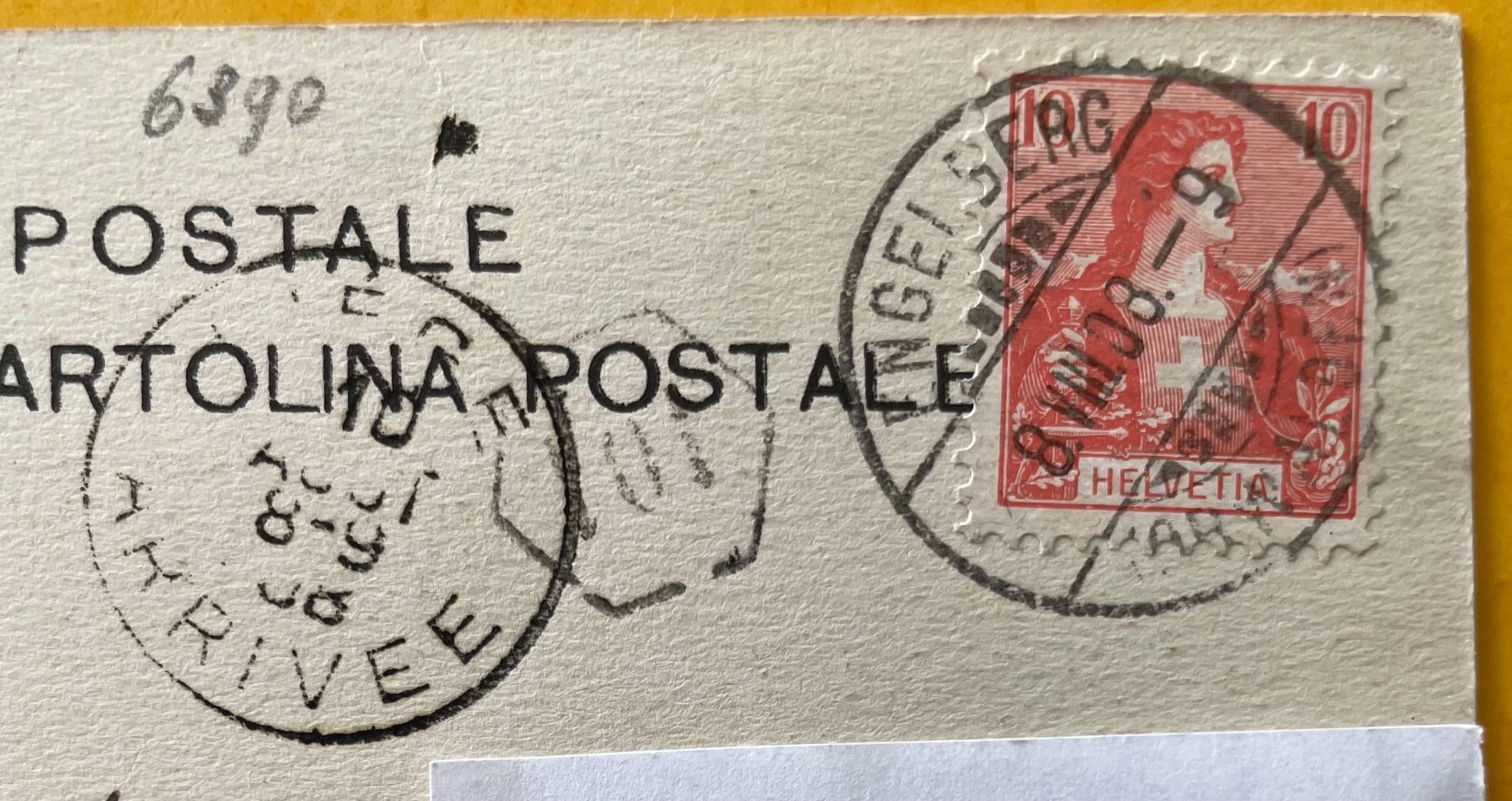Cartoline postali: ENGELBERG - mit Titlis und Spannörter - 8.8.08 – Usato da Mauren TG venduto da montis09 2
