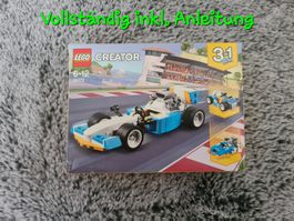 LEGO Creator 31072 Rennwagen 3 in 1, komplett, Top