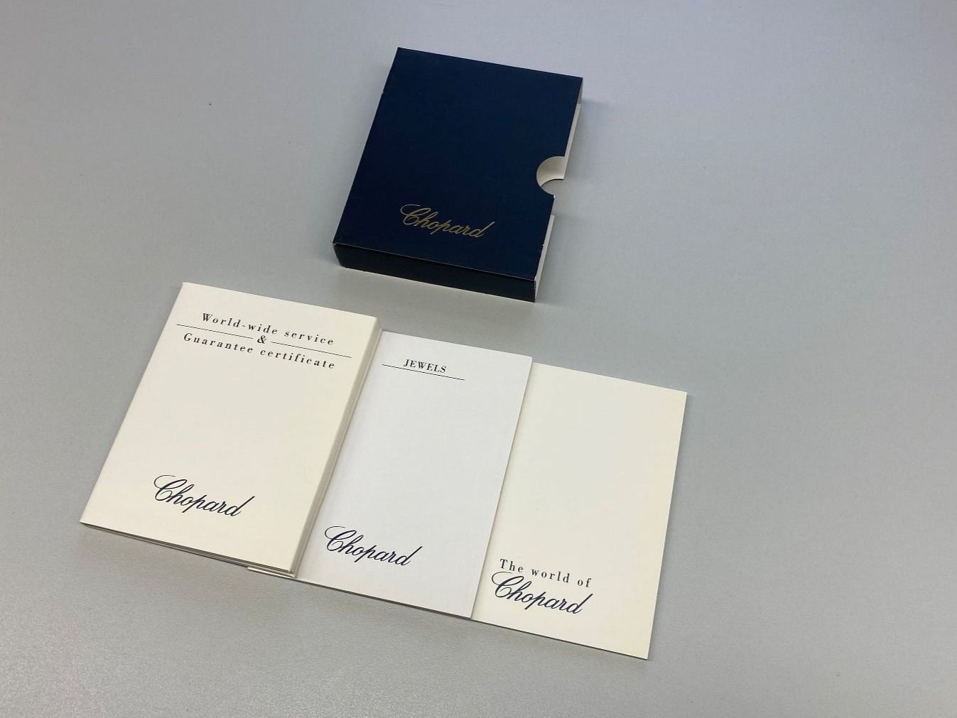 Chopard Uhren: CHOPARD Booklet für Schmuck  Diverse Sprachen – Neu (gemäss Beschreibung) aus St. Gallen von galluswatches 2