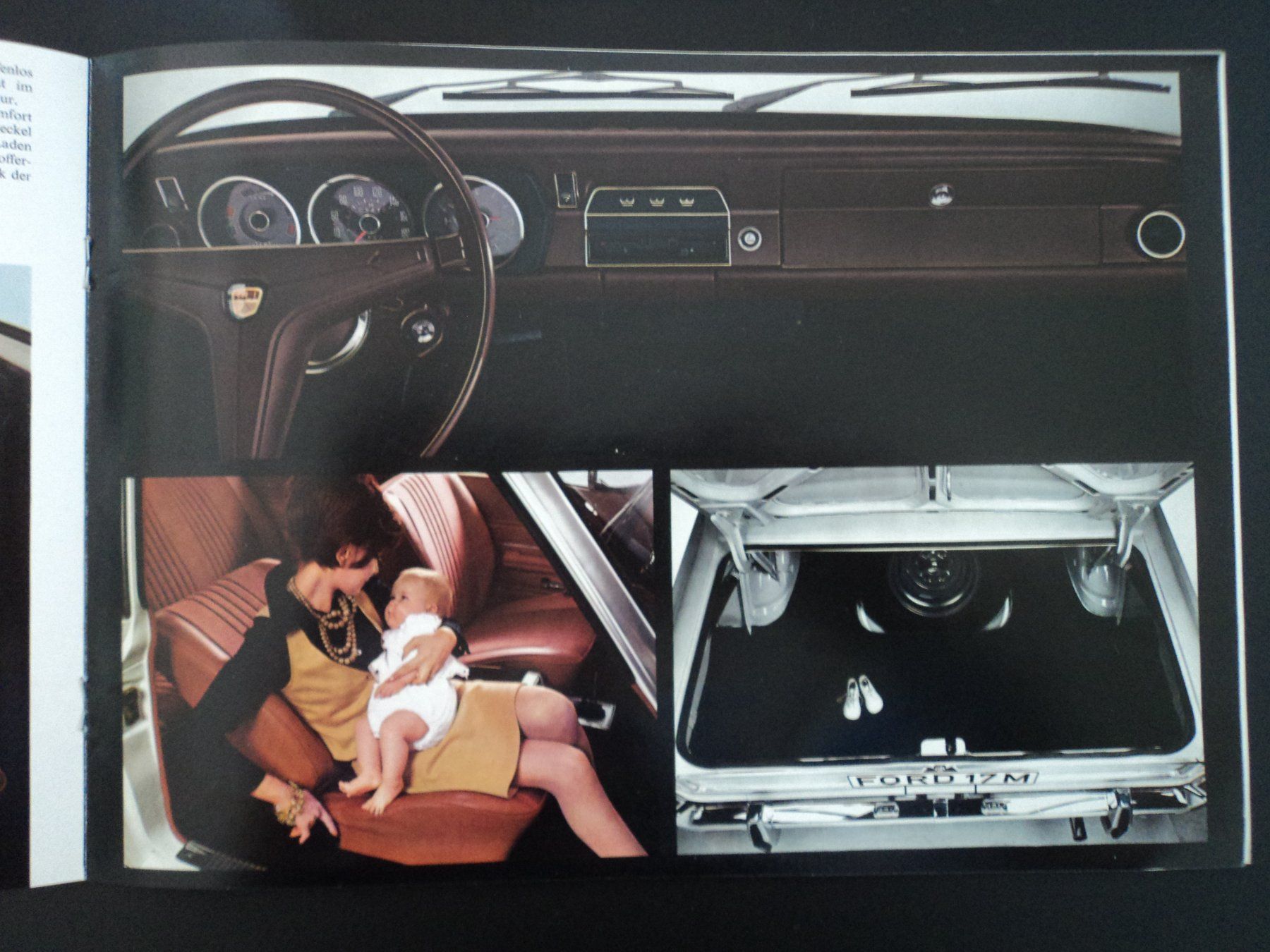 Ford Documenti: Prospekt Ford 17M 1960er – Usato da Schwarzenburg venduto da modelCARama 4