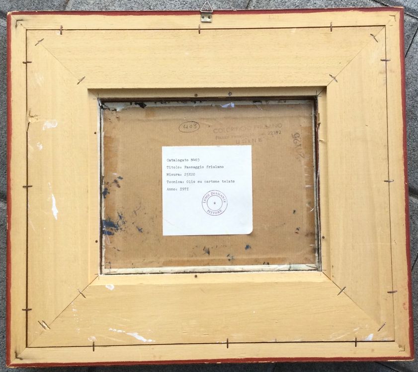 Luigi DIAMANTE (19041971) Landschaft Gemälde Kaufen auf Ricardo