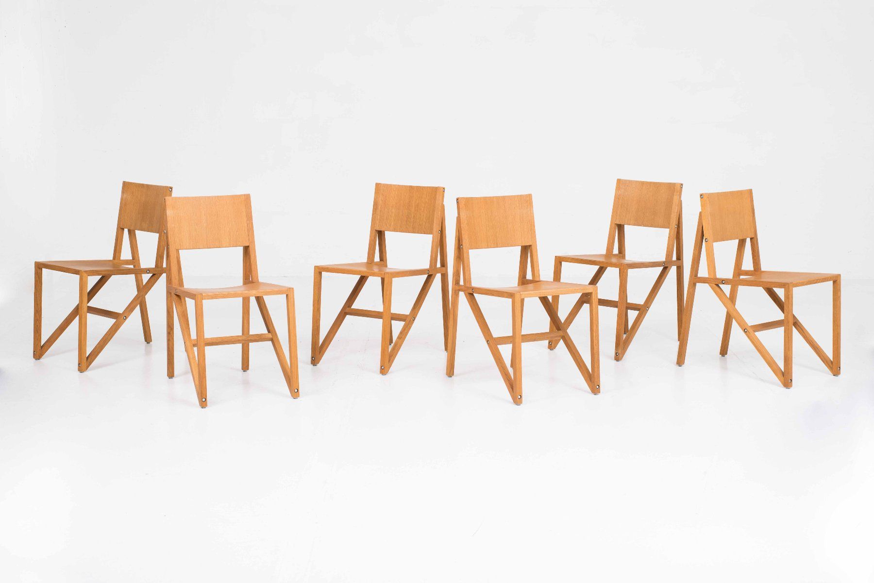 Sedie: Established & Sons Frame Chair von Wouter Scheublin, 6er Set – Usato da Zürich venduto da STUZH38