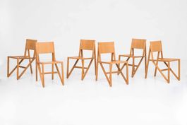Established & Sons Frame Chair von Wouter Scheublin, 6er Set