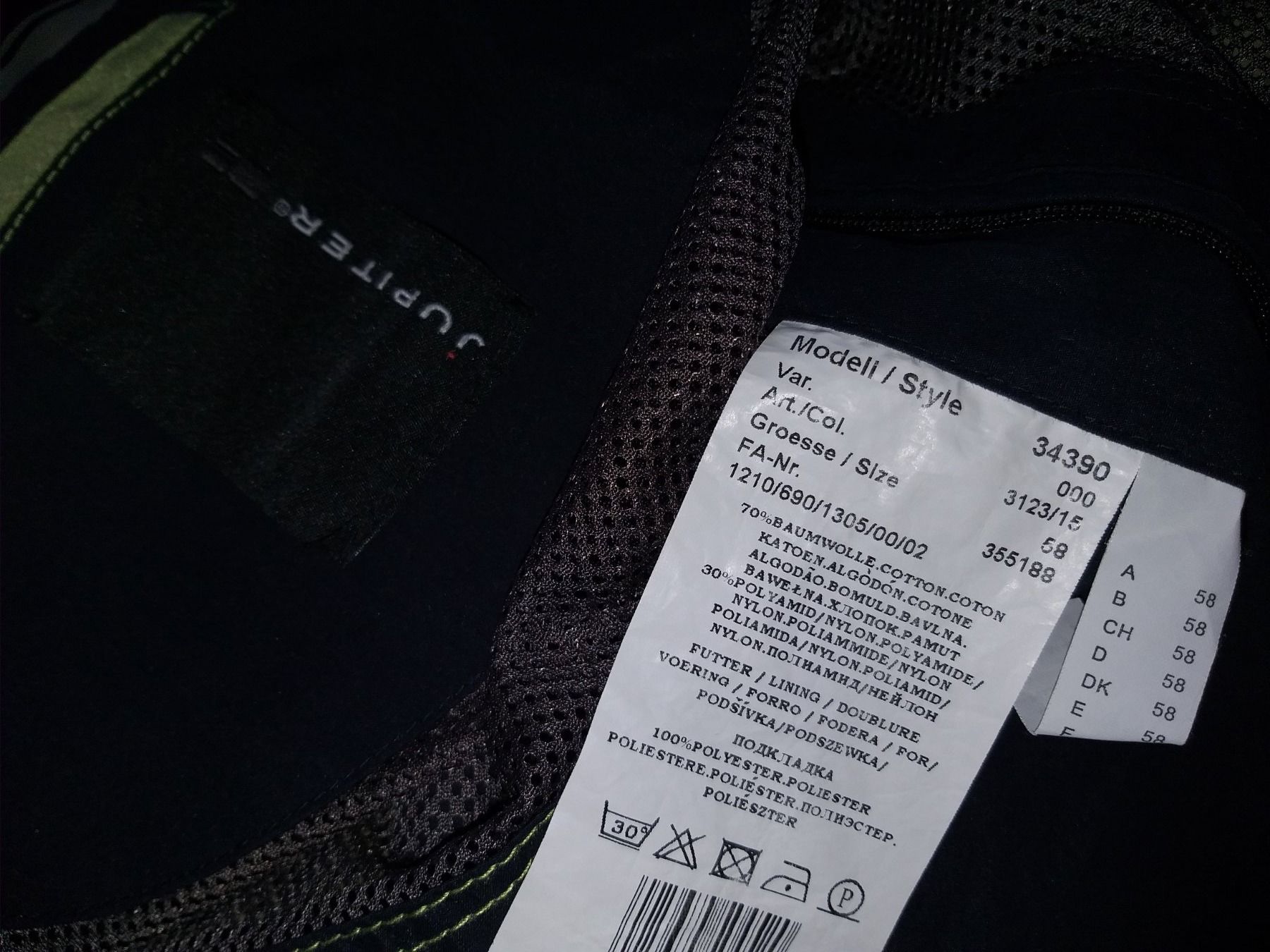 Jupiter Jacken: JUPITER Veste / Jacke taille / Grosse 58 – Gebraucht aus Cossonay-ville von Super-Price-Quality 9