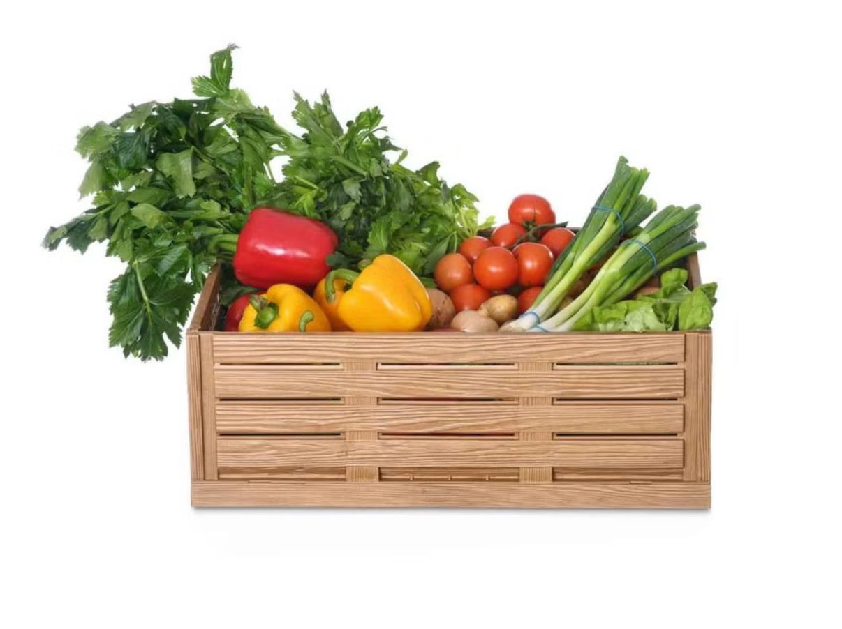 Casse di trasporto: Faltbare Klappbox Holzoptik 40 x 30 cm – Nuovo e nell'imballaggio originale da Bülach venduto da Palawan 4