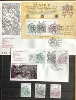 1982 Vatikan 400 J.Gregorianische Kalender FDC Block Serie**