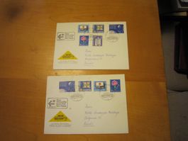 1963 Serien ProJuventute Automobil Postbüro schöne Weinachte
