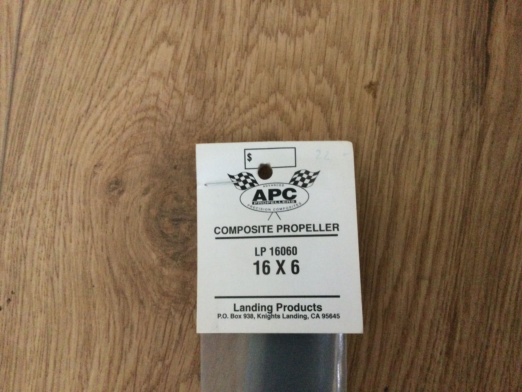 Modellismo RC: Hélice APC 16x6 LP16060 – Nuovo e nell'imballaggio originale da Yvonand venduto da Li_poch 1