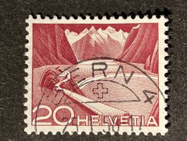 Schweiz 1958 Stausee 20 Vollstempel BERN 4 25.I.58