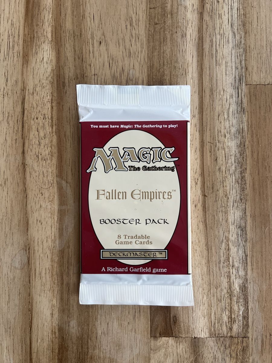 Magic The Gathering Carte collezionabili: Magic: The Gathering Fallen Empires Booster Pack, 8 Karten – Nuovo e nell'imballaggio originale da Bremgarten AG venduto da tomtom29