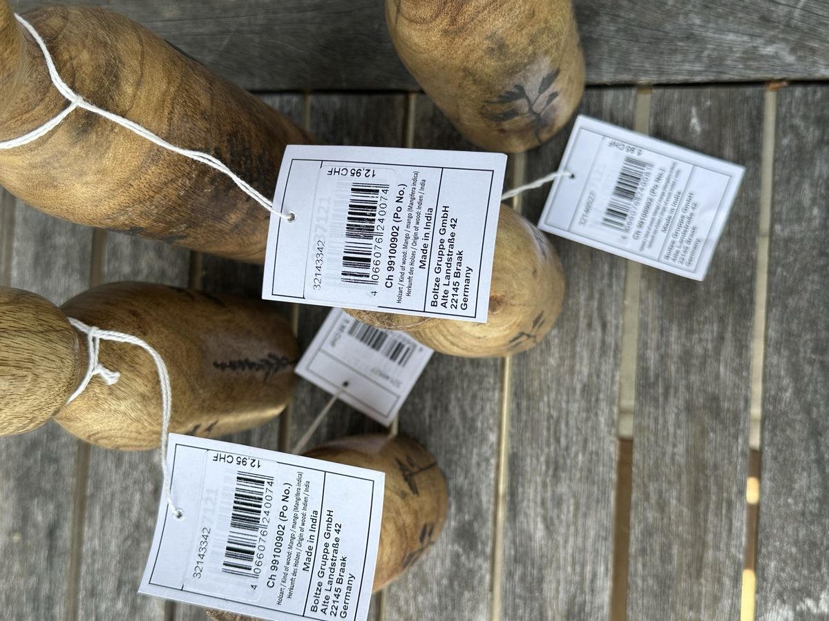 Portacandele: Holzkerzenhalter – Nuovo e nell'imballaggio originale da Hüttikon venduto da jok_cz2k 1