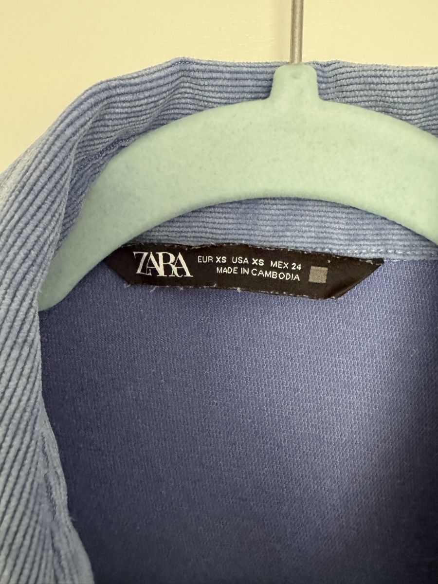 Zara Camicette: Hemd Zara Cord blau  – Usato da Beringen venduto da ste_bh8w 1