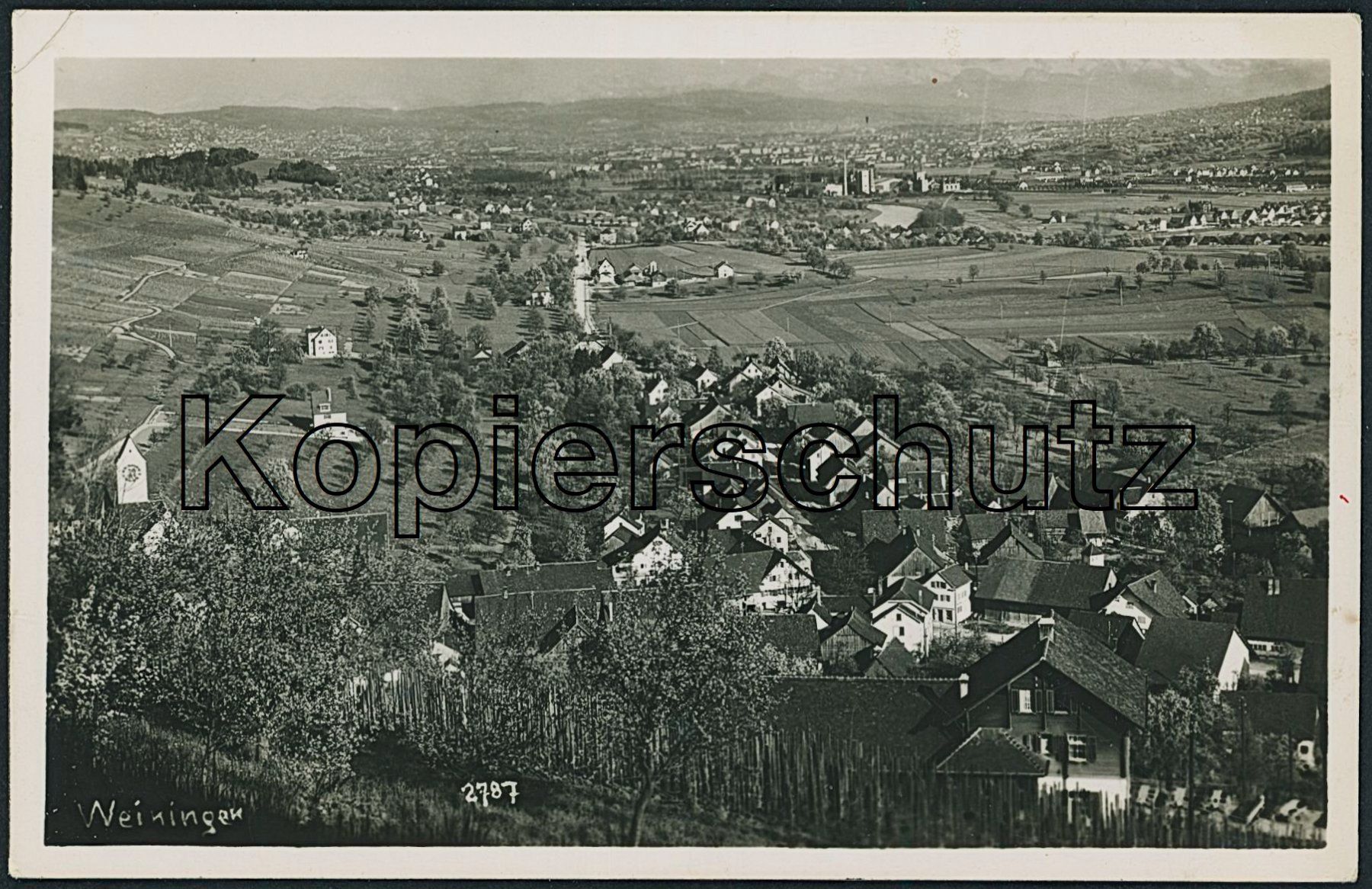 Cartes postales: ZH Weiningen – D'occasion à Schindellegi par leecollect