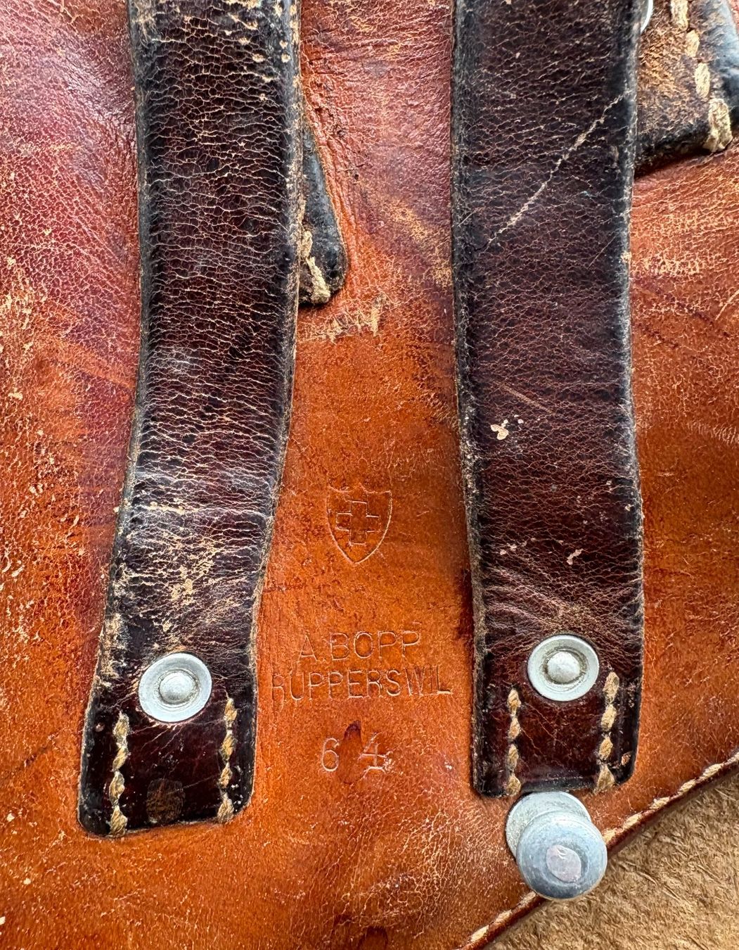 Schweizer Armee Armi bianche: PISTOLEN HOLSTER – Usato da Ostermundigen venduto da Wyatt-Earp 2