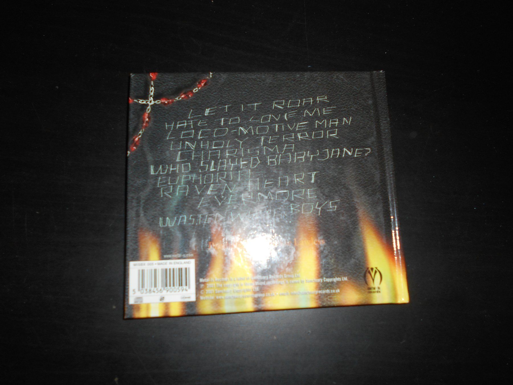 CD: W.A.S.P. – Unholy Terror / 2001 / Digibook – Usato da Aarberg venduto da witchhunter01 1