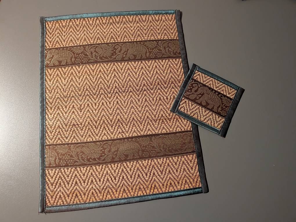 Tischset: Tisch Set 4Stk, Thai Elefanten – Gebraucht aus Luzern von Quy