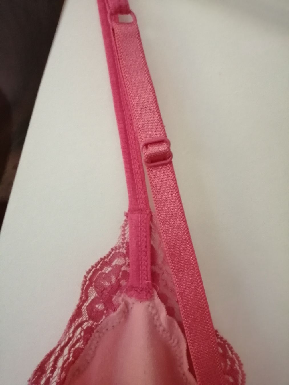 Top: feminines rosa Spitzen top Gr. 38/40 – Usato da Windisch venduto da mer_6cjk 4