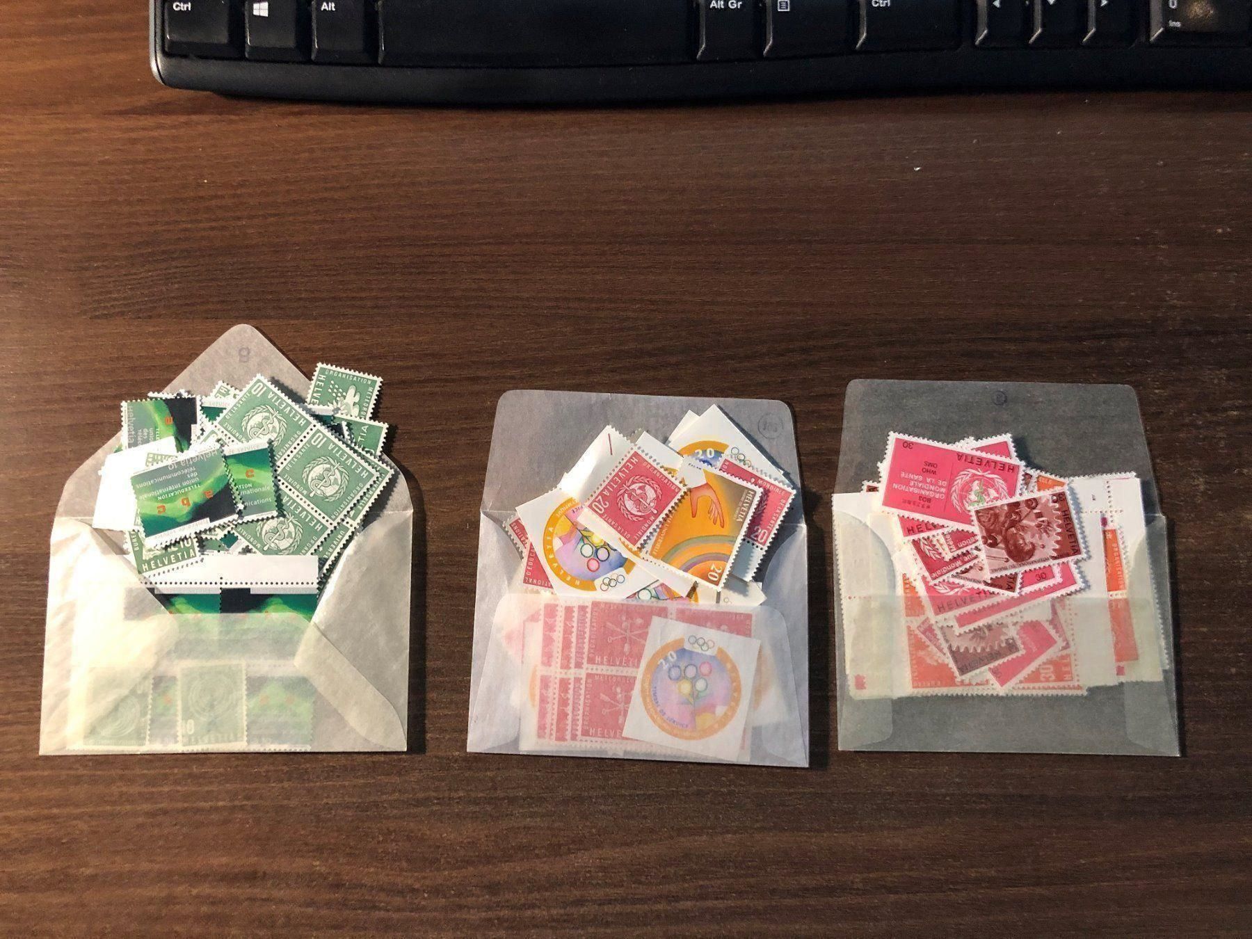 Alle Briefmarken: Schweizer Briefmarken Genfer Ämter gemischt 500 CHF ** – Neu (gemäss Beschreibung) aus Zürich von Wubayrot 2