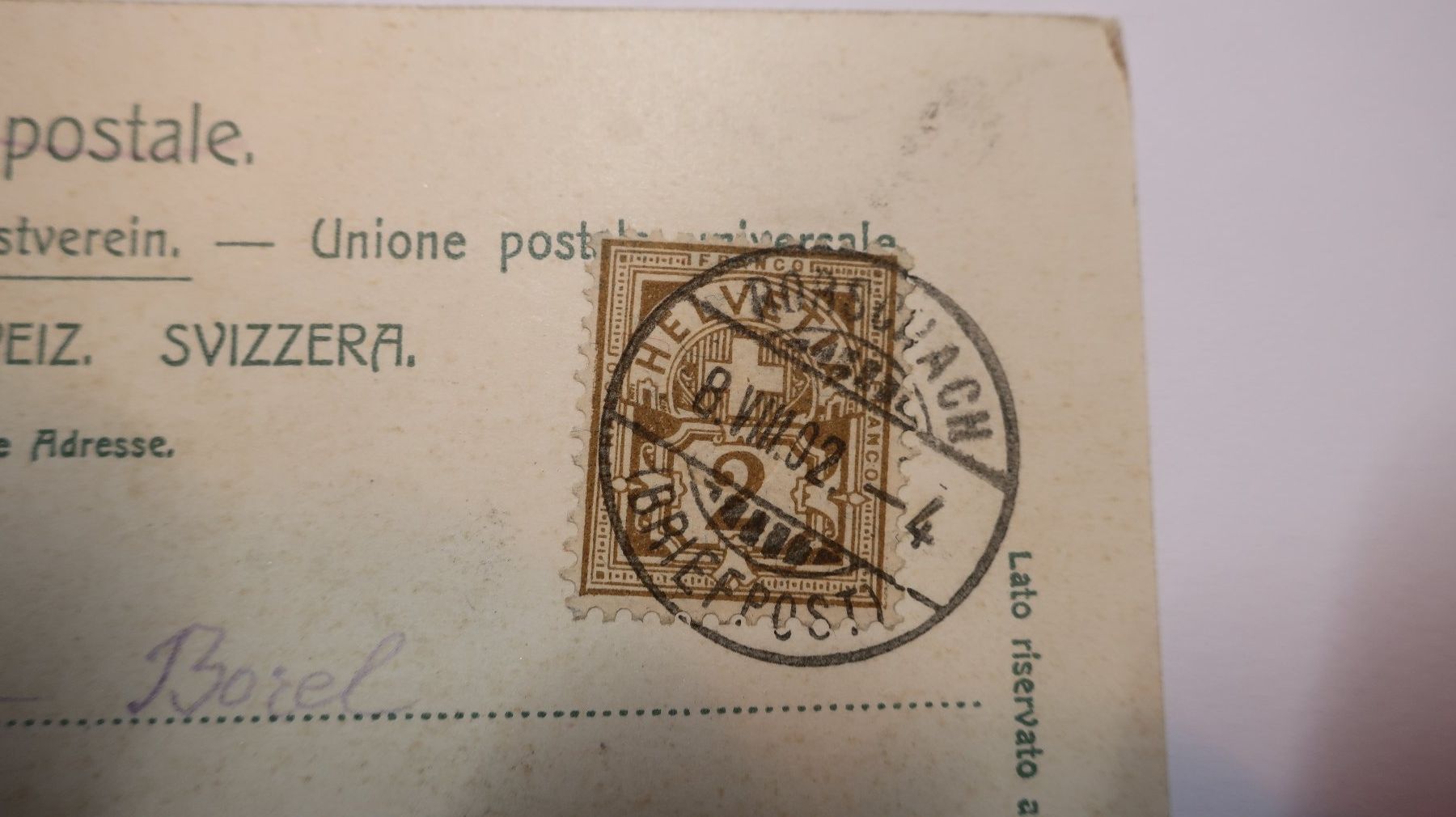 Cartes postales: Gruss aus Rorschach 1902 – D'occasion à Cormoret par Pascalll2001 4