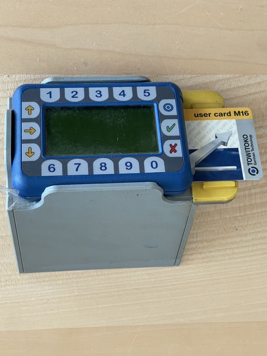Sistema di controllo: Towitoko TripleCard Zeiterfassung CHIPDRIVE extern – Usato da Wängi venduto da Bmo 1