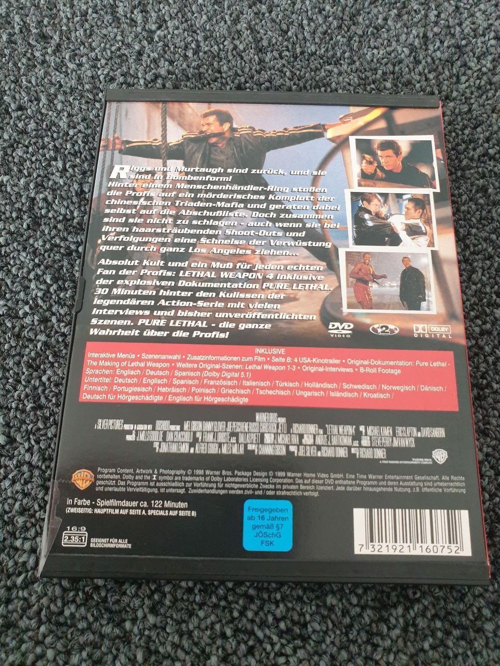 Tutti i DVDs: LETHAL WEAPON 4 (3947) – Usato da Ruswil venduto da M71 1