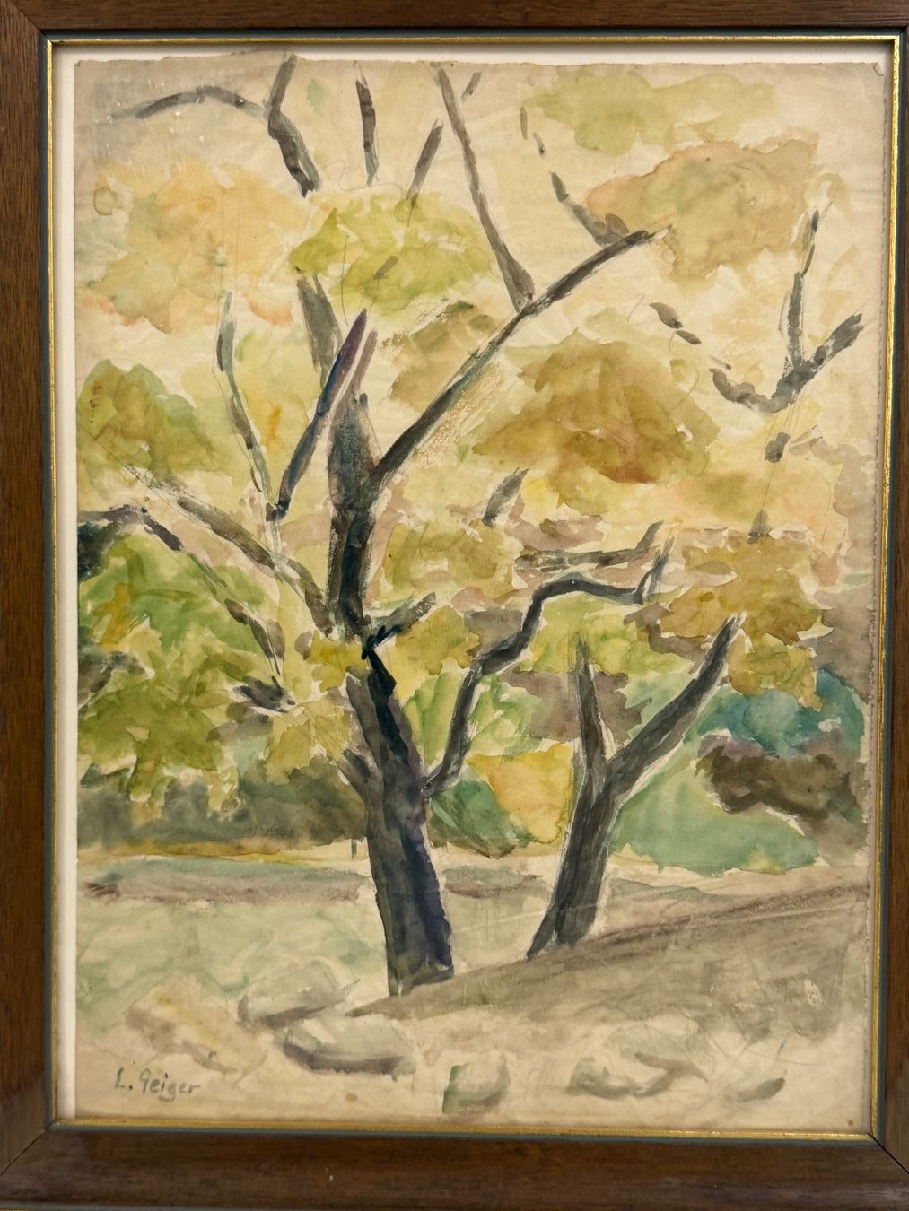 Gemälde: ERNST SAMUEL GEIGER - 1876-1965 – Gebraucht aus Basel von PAUL_ART 1