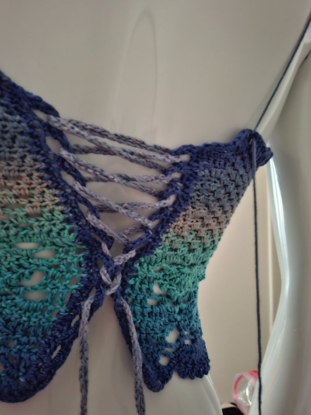 Top: Häkel Bustier Top S/M neuwertig – Usato da St.Gallen venduto da LaMiSa 4