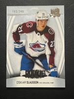 Oskar Olausson 2022 Rookie 193/249 Colorado Avalanche