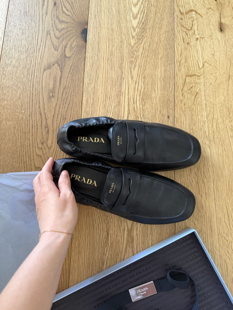 Prada Scarpe da donna: Prada Shuffle Antikleder-Loafer, Grösse 39 – Nuovo e nell'imballaggio originale da Allschwil venduto da adrke 8